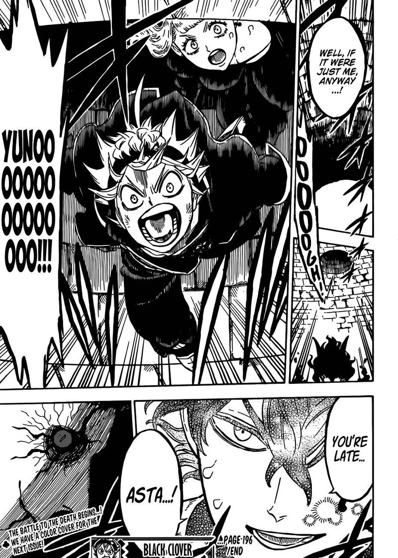 BLACK CLOVER Chapter 196 - Page 15 in English