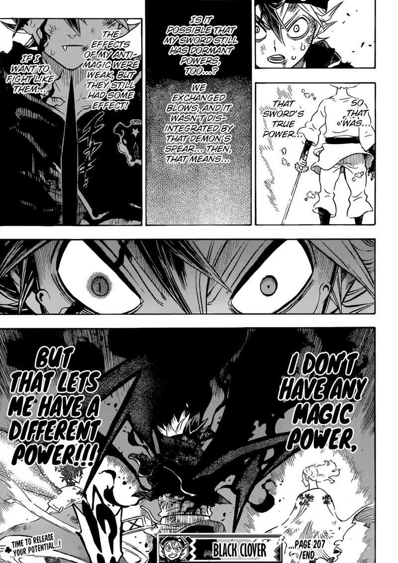BLACK CLOVER Chapter 207 - Page 15 in English