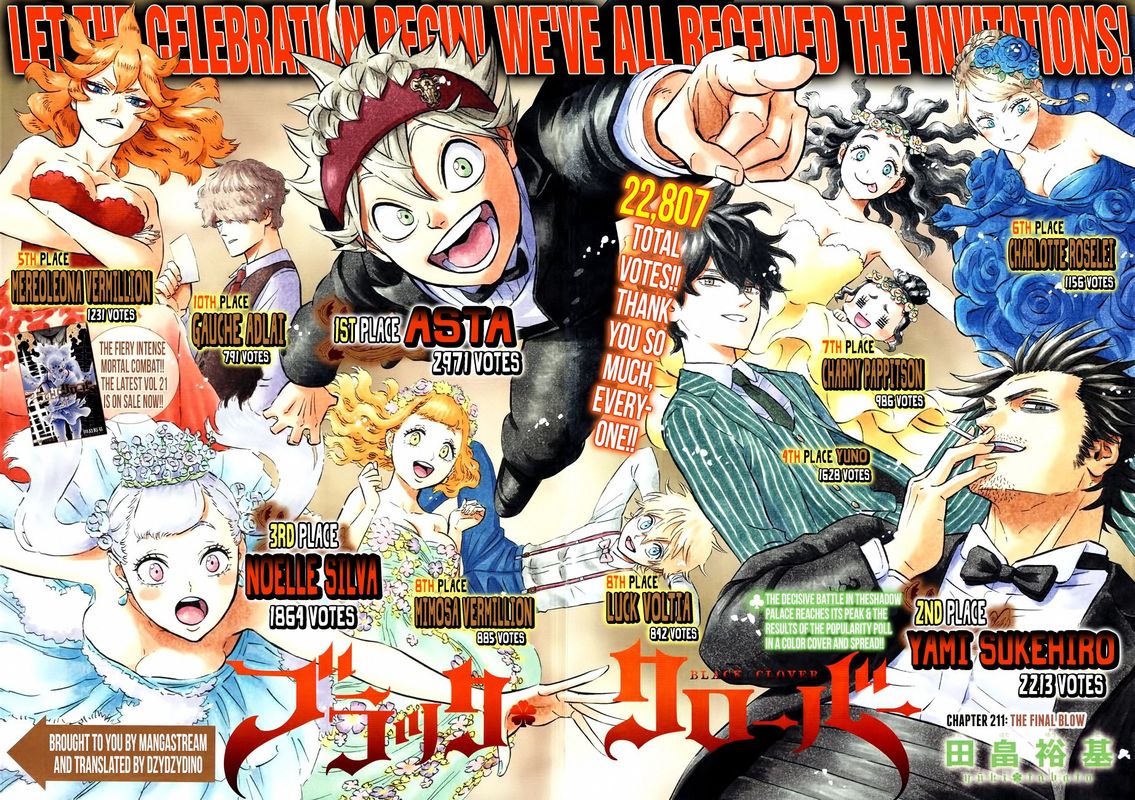BLACK CLOVER Chapter 211 - Page 3 in English