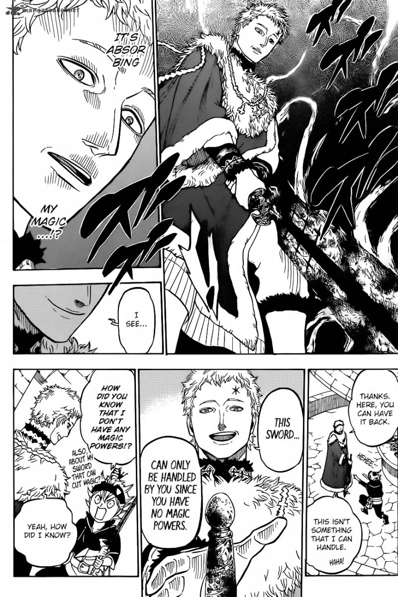 BLACK CLOVER Chapter 22 - Page 12 in English