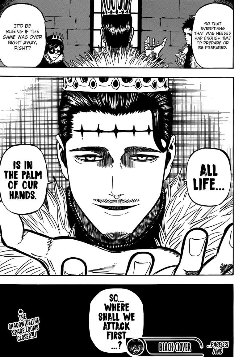 BLACK CLOVER Chapter 231 - Page 15 in English