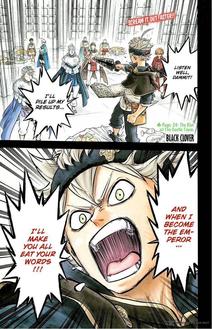 BLACK CLOVER Chapter 24 - Page 4 in English