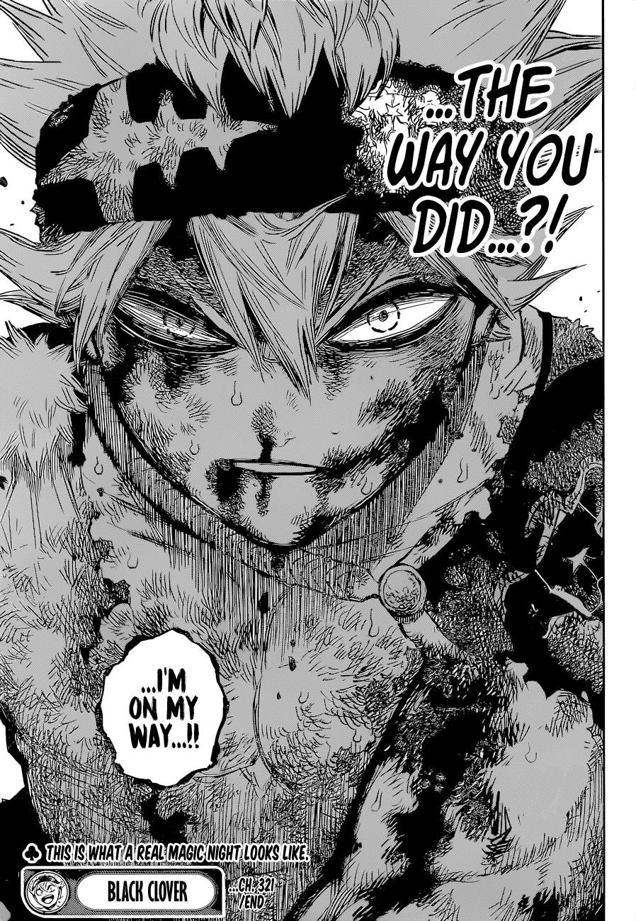 BLACK CLOVER Chapter 321 - Page 17 in English