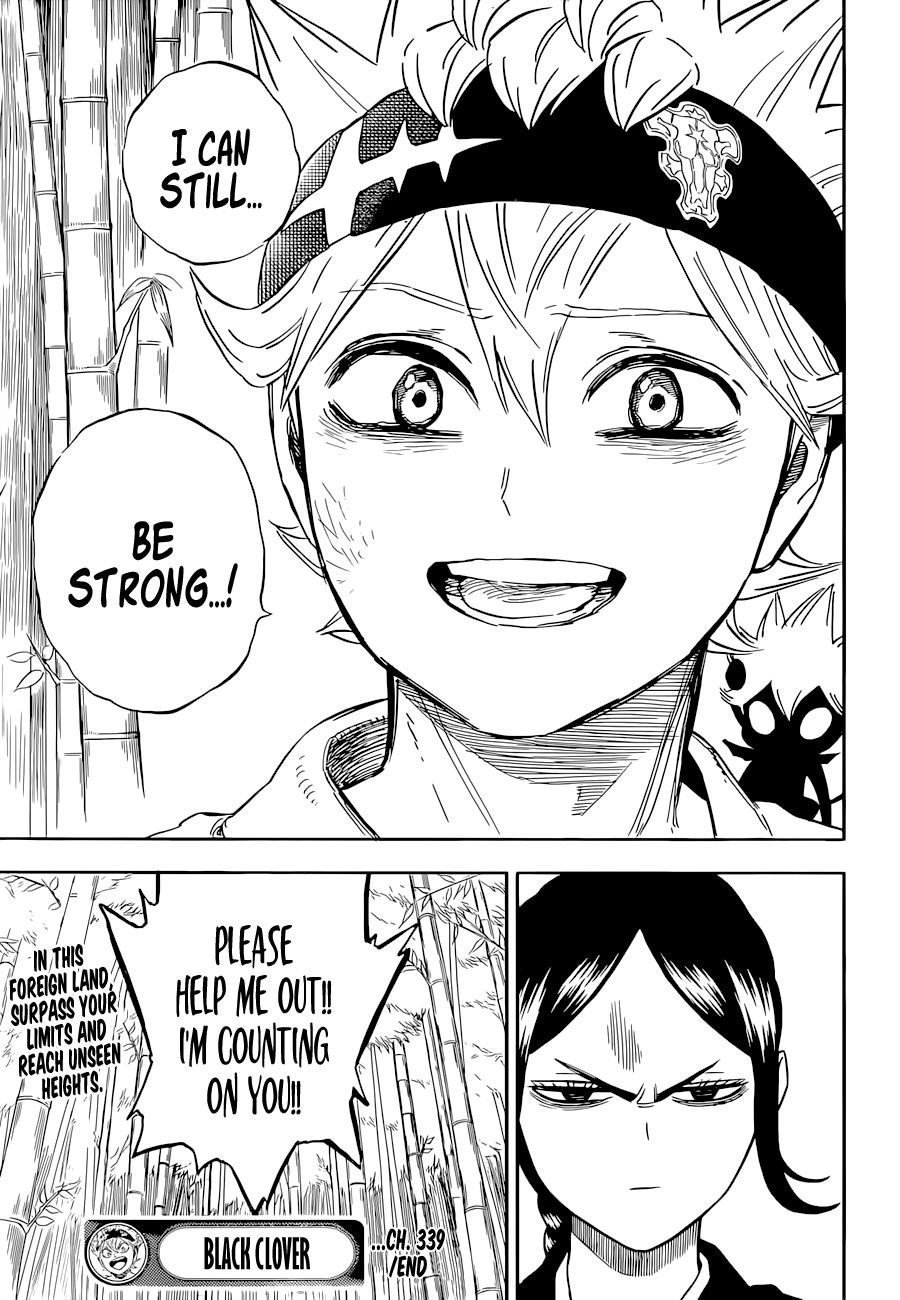 BLACK CLOVER Chapter 339 - Page 17 in English