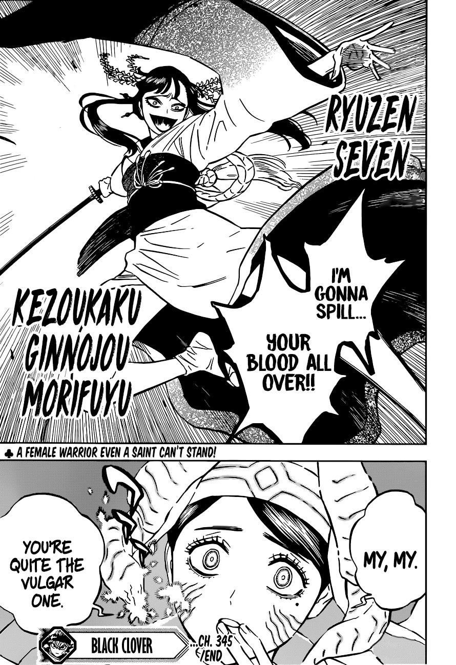 BLACK CLOVER Chapter 345 - Page 16 in English
