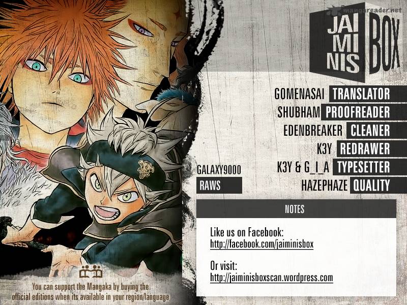 BLACK CLOVER Chapter 35 - Page 20 in English