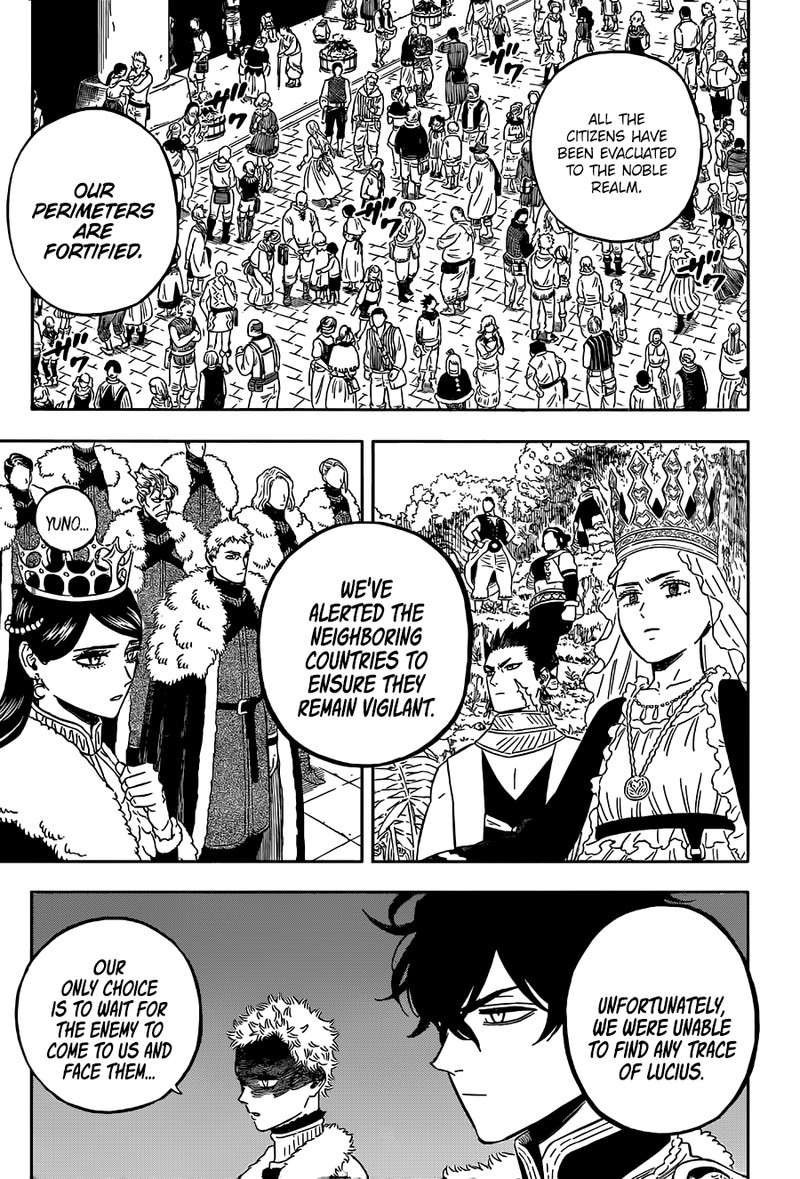 BLACK CLOVER Chapter 354 - Page 3 in English
