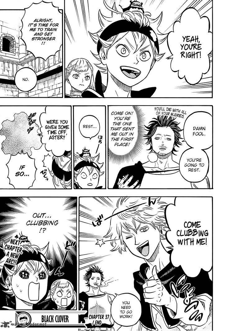 BLACK CLOVER Chapter 37 - Page 17 in English