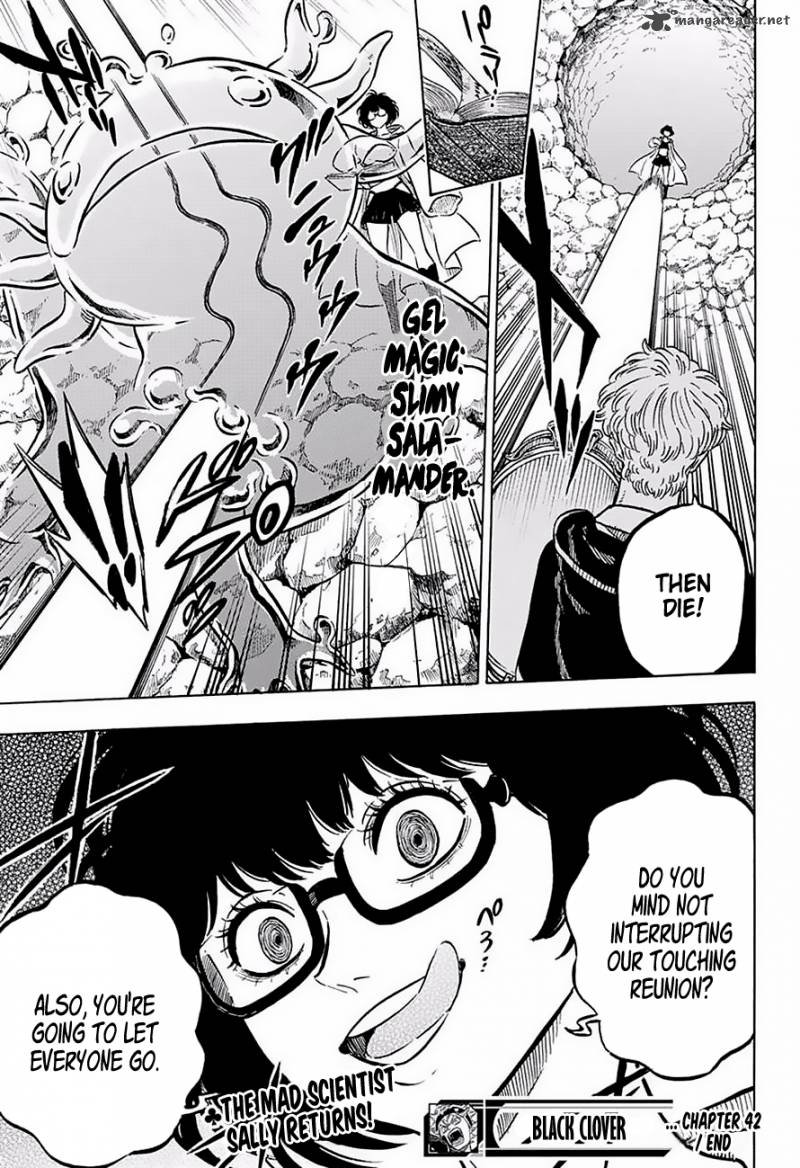 BLACK CLOVER Chapter 42 - Page 17 in English
