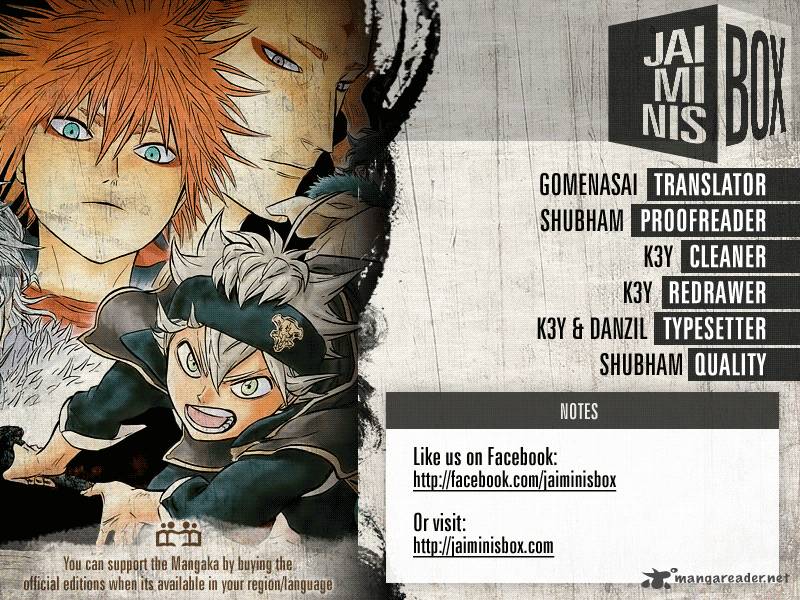 BLACK CLOVER Chapter 43 - Page 17 in English