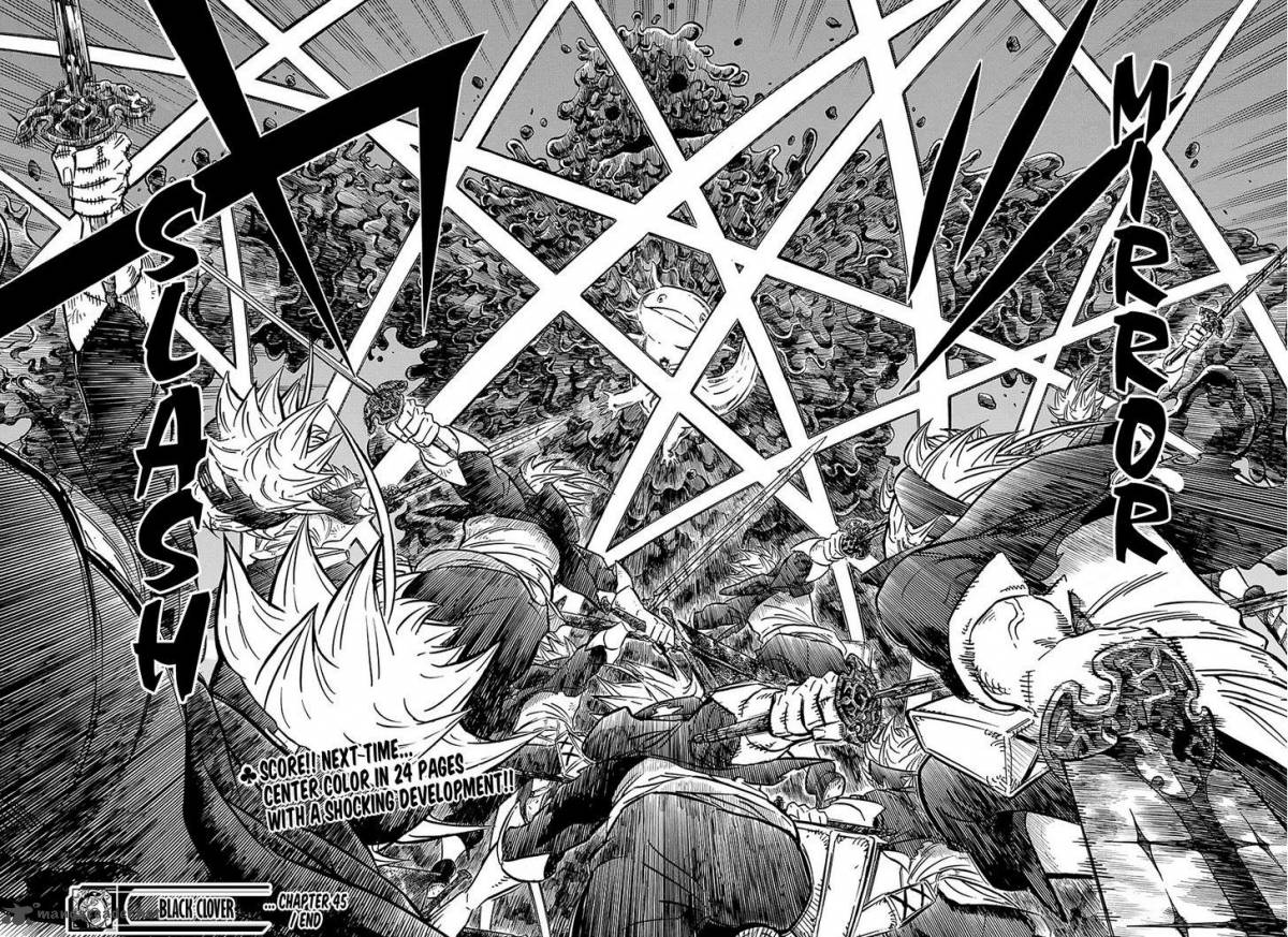 BLACK CLOVER Chapter 45 - Page 17 in English