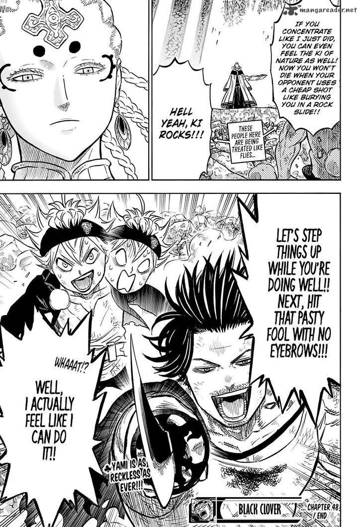 BLACK CLOVER Chapter 48 - Page 17 in English
