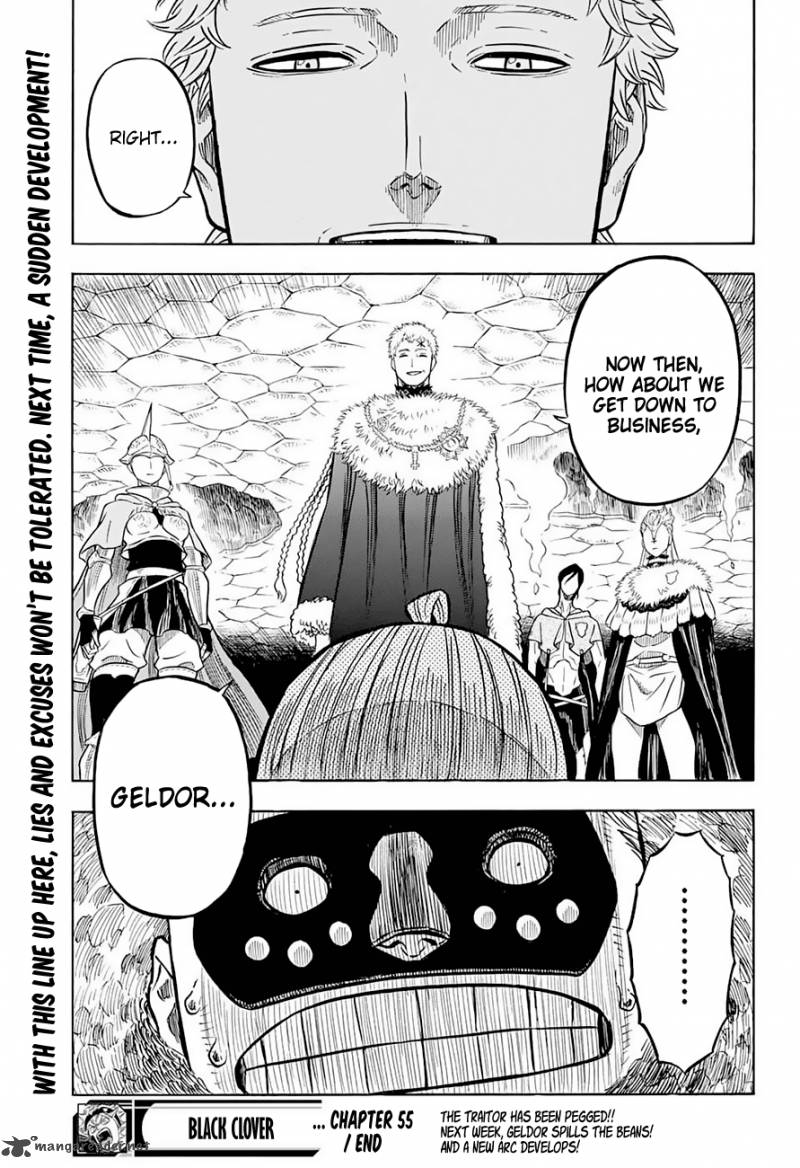 BLACK CLOVER Chapter 55 - Page 18 in English
