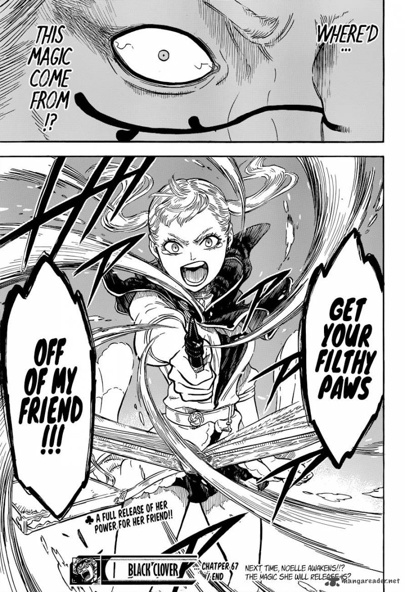BLACK CLOVER Chapter 67 - Page 19 in English