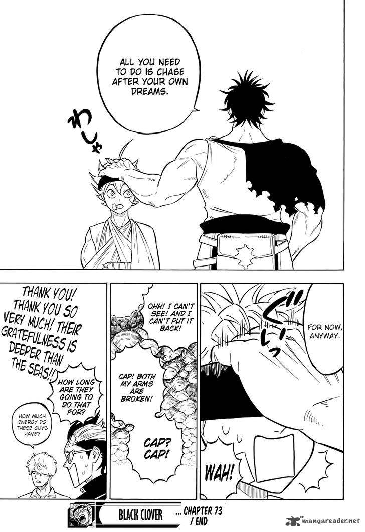 BLACK CLOVER Chapter 73 - Page 16 in English