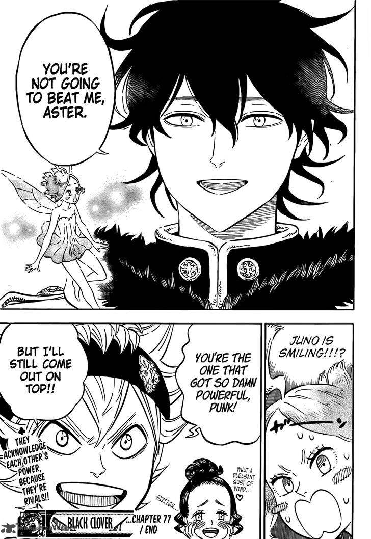 BLACK CLOVER Chapter 77 - Page 17 in English
