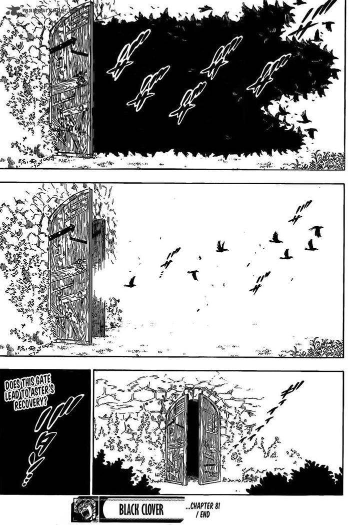 BLACK CLOVER Chapter 81 - Page 15 in English