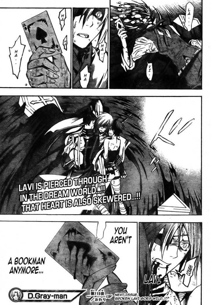 D.gray-Man Chapter 119 - Page 18 in English