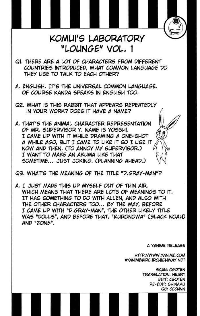 D.gray-Man Chapter 17 - Page 21 in English