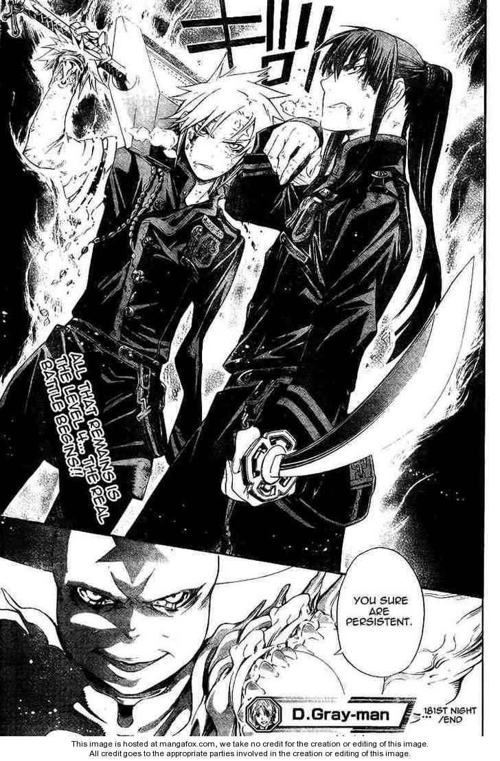 D.gray-Man Chapter 181 - Page 17 in English