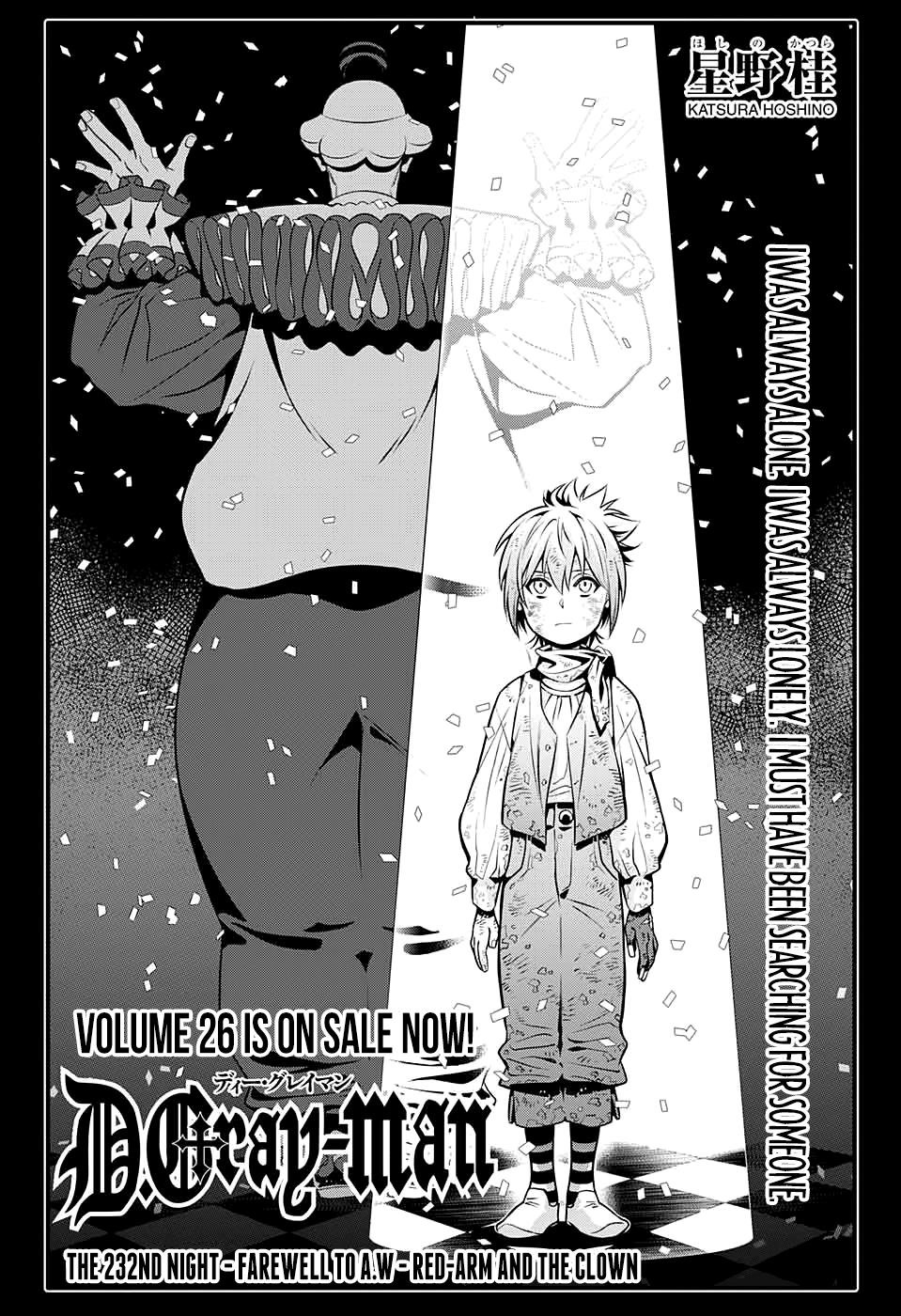 D.gray-Man Chapter 232 - Page 9 in English