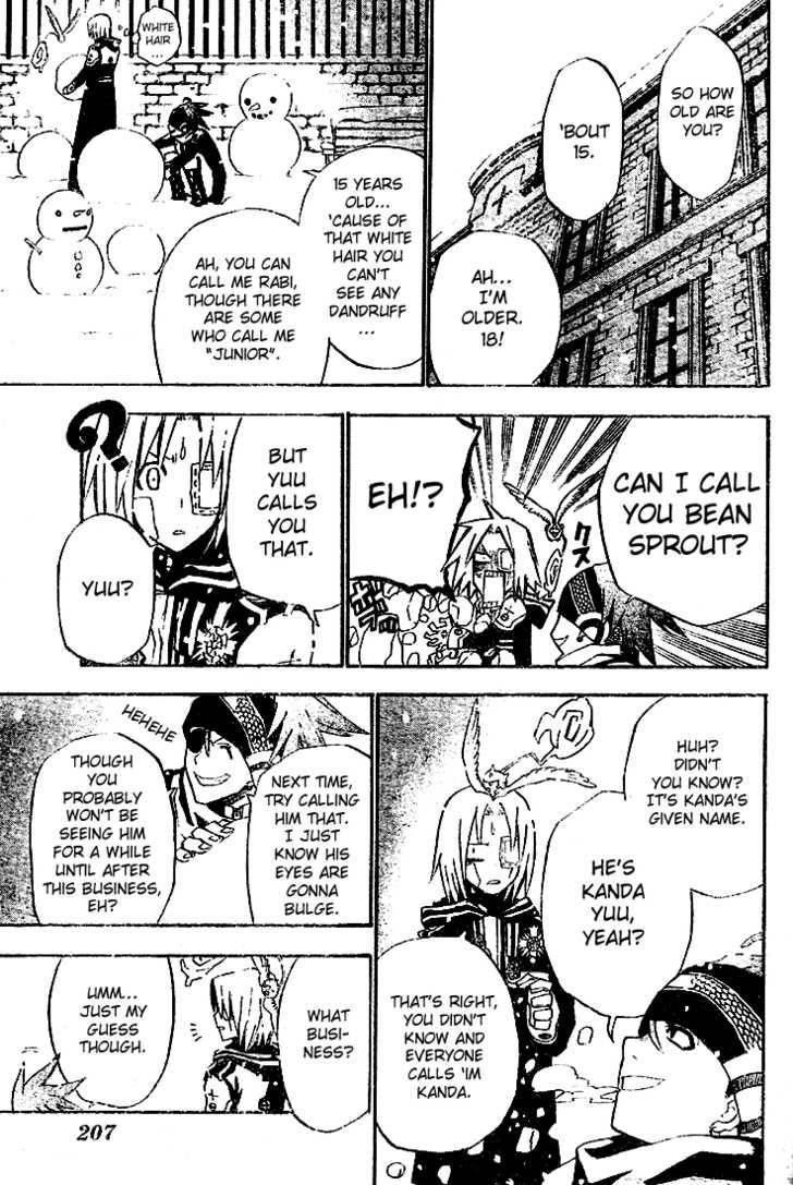 D.gray-Man Chapter 27 - Page 9 in English