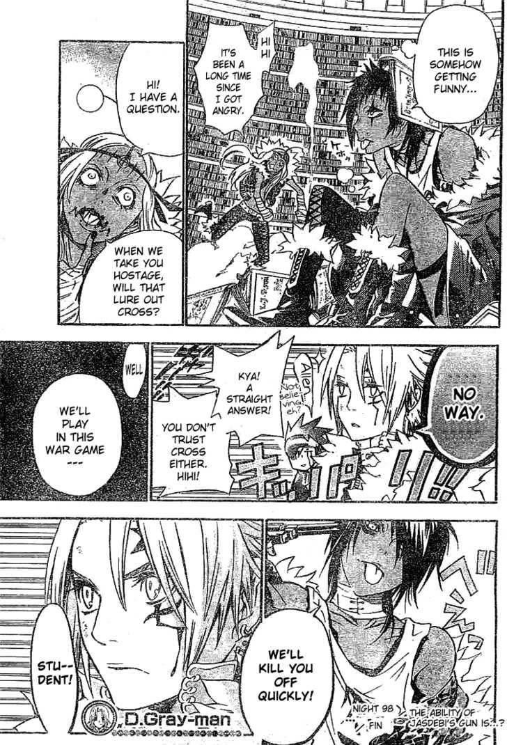 D.gray-Man Chapter 98 - Page 17 in English