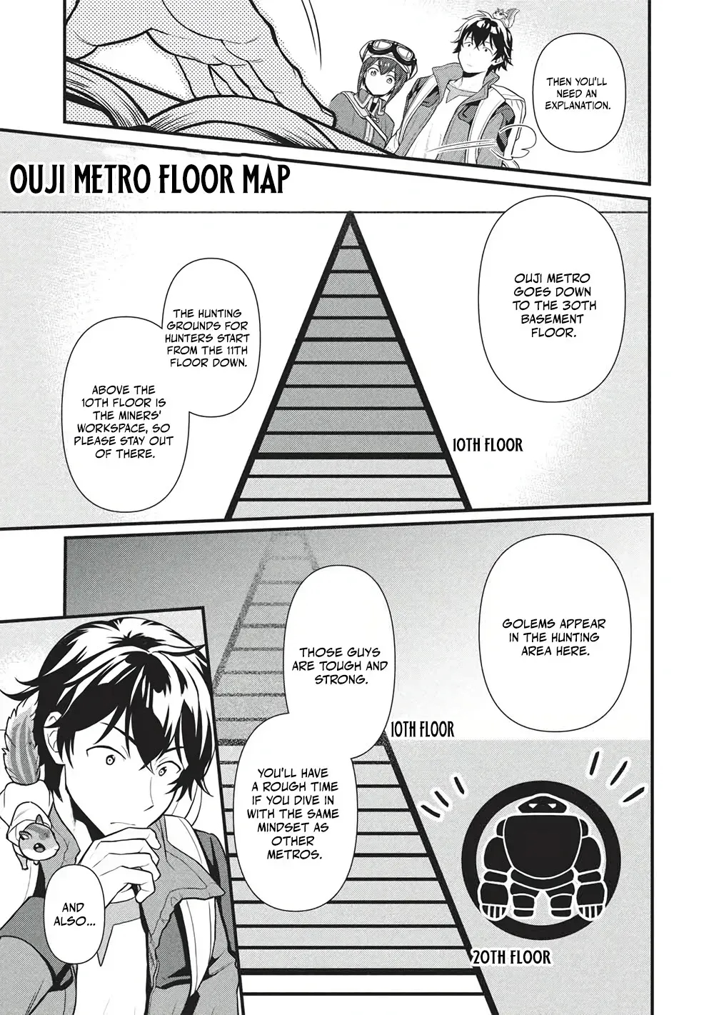 Metro Labyrinth – When I woke up, I had the Strongest Job, so I teamed up with a Chipmunk and wandered the New World Chapter 45 - Page 10 in English