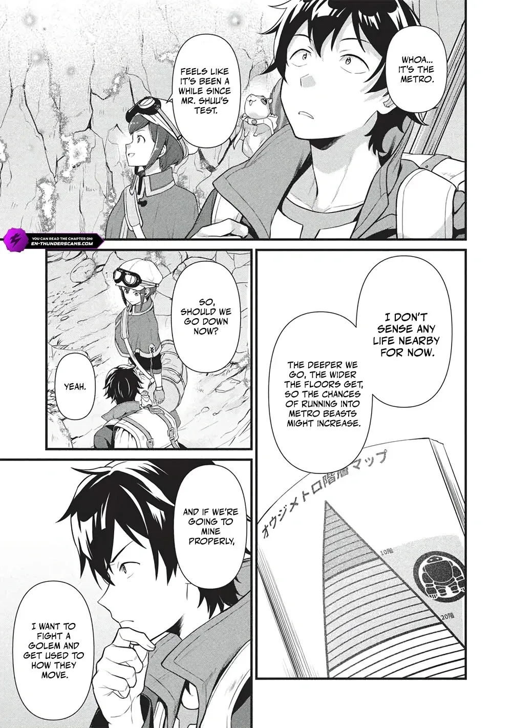 Metro Labyrinth – When I woke up, I had the Strongest Job, so I teamed up with a Chipmunk and wandered the New World Chapter 46 - Page 3 in English