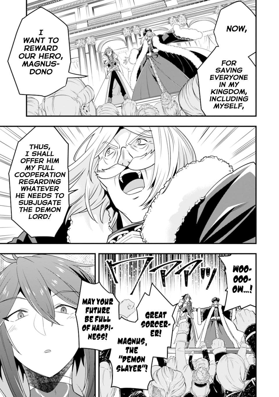 Kouryakuhon O Kushi Suru Saikyou No Mahoutsukai ~< Meirei Sa Sero > To Wa Iwa Senai Oreryuu Mao Tobatsu Saizen Ruuto ~ Chapter 15 - Page 3 in English