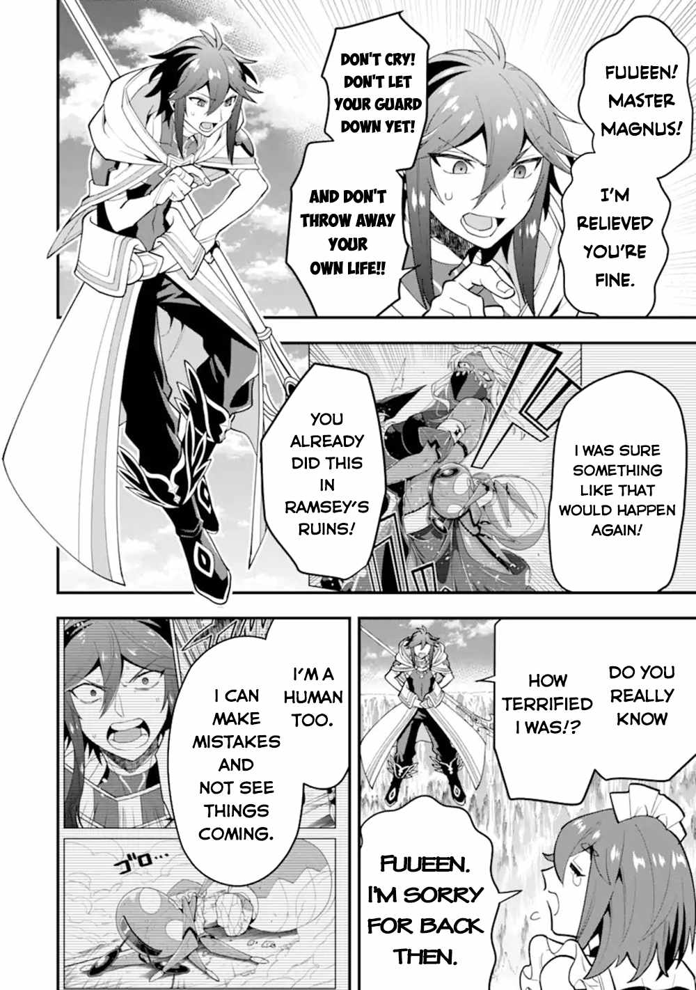 Kouryakuhon O Kushi Suru Saikyou No Mahoutsukai ~< Meirei Sa Sero > To Wa Iwa Senai Oreryuu Mao Tobatsu Saizen Ruuto ~ Chapter 43.2 - Page 8 in English