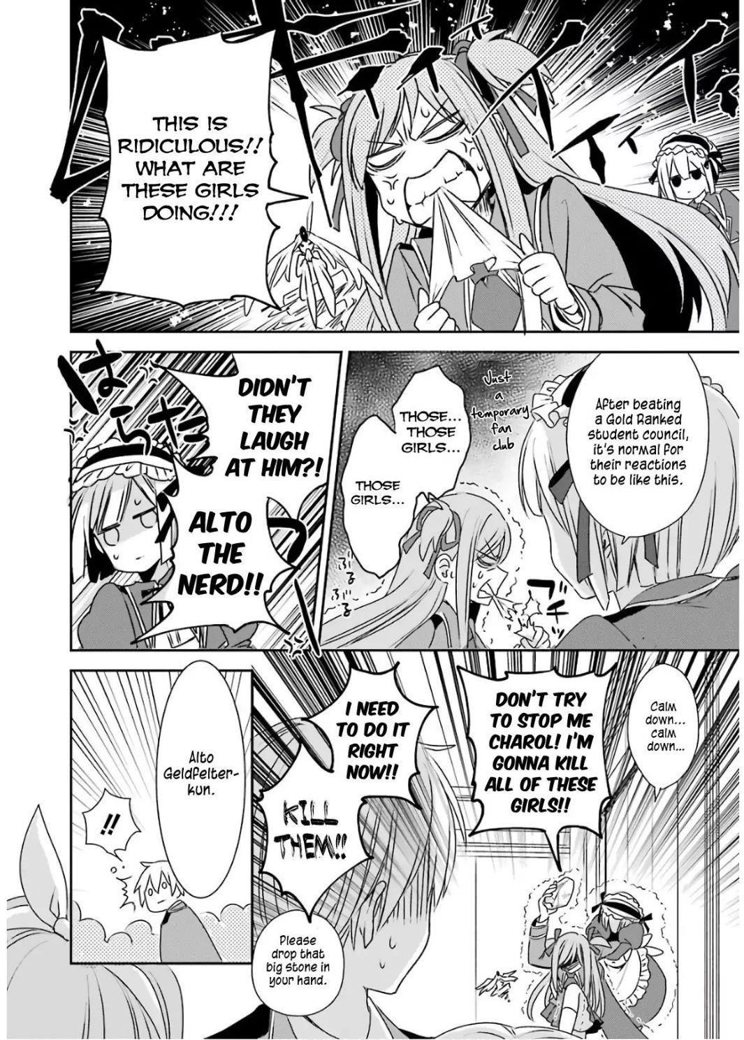 Vermeil in Gold - A Magician Pushes Through the Magical World With the Strongest Disaster Chapter 4.2 - Page 13 in English