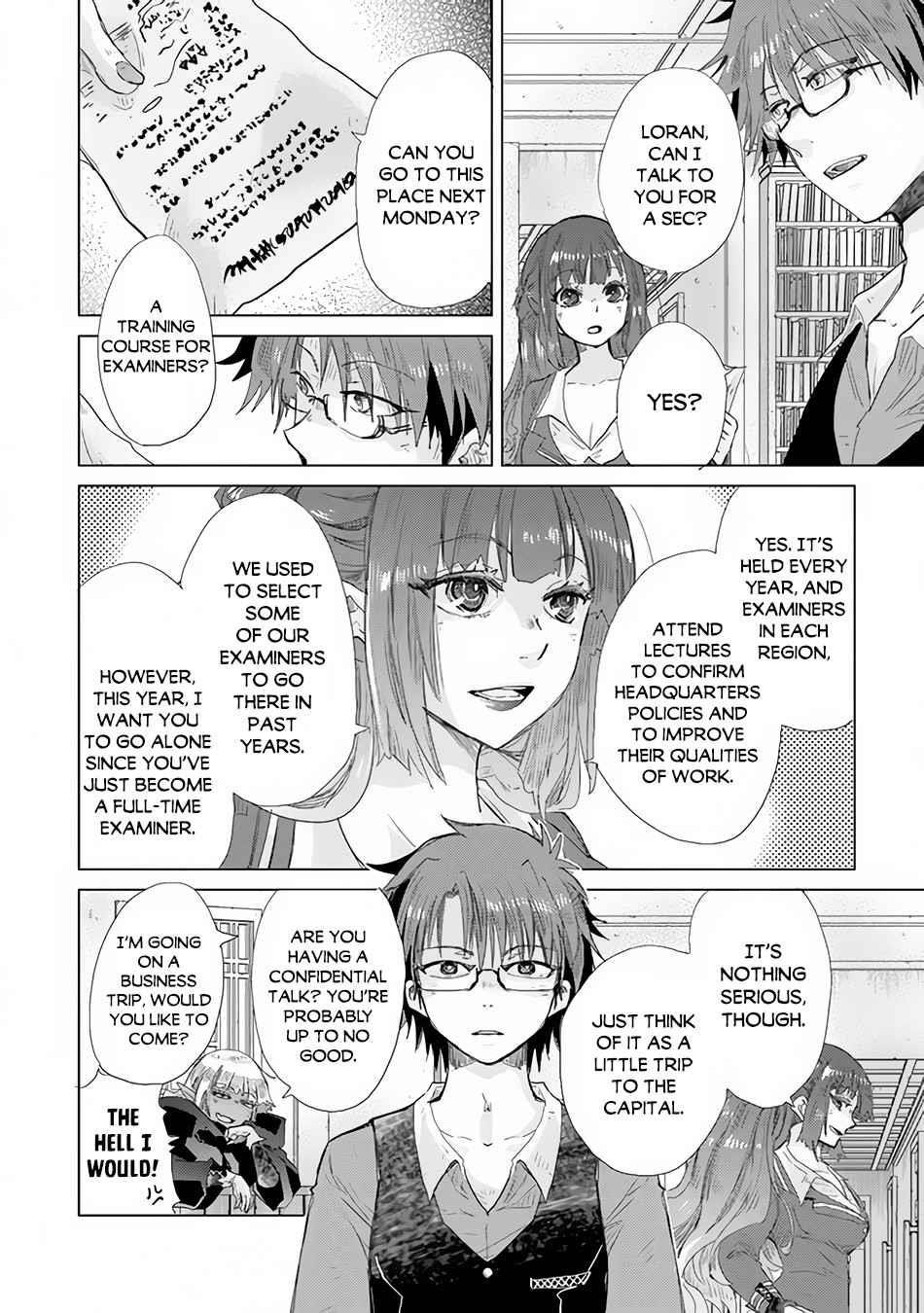 The Guild Official With The Out-Of-The-Way Skill “Shadowy” Is, In Fact, The Legendary Assassin Chapter 22 - Page 12 in English