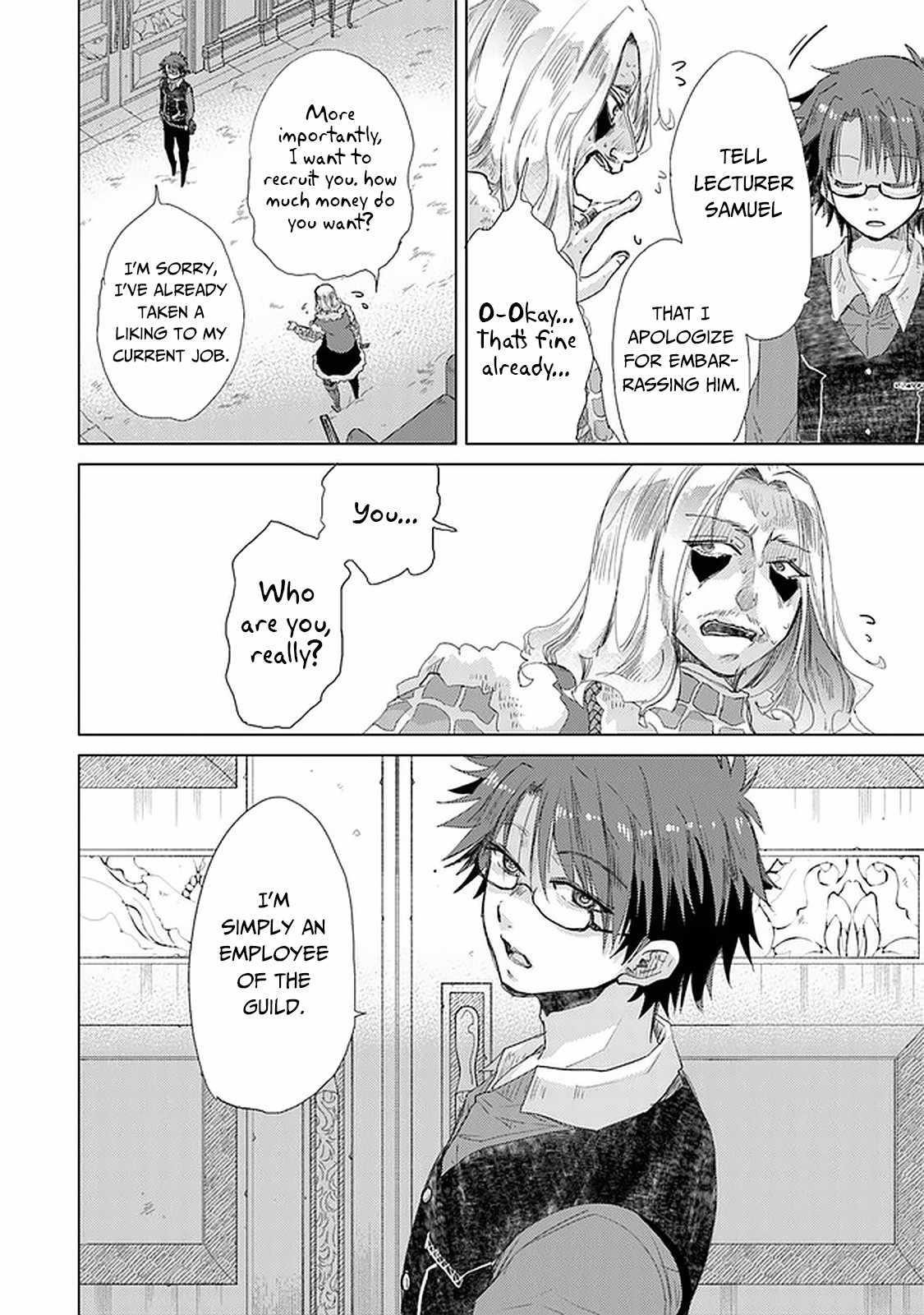 The Guild Official With The Out-Of-The-Way Skill “Shadowy” Is, In Fact, The Legendary Assassin Chapter 24 - Page 12 in English