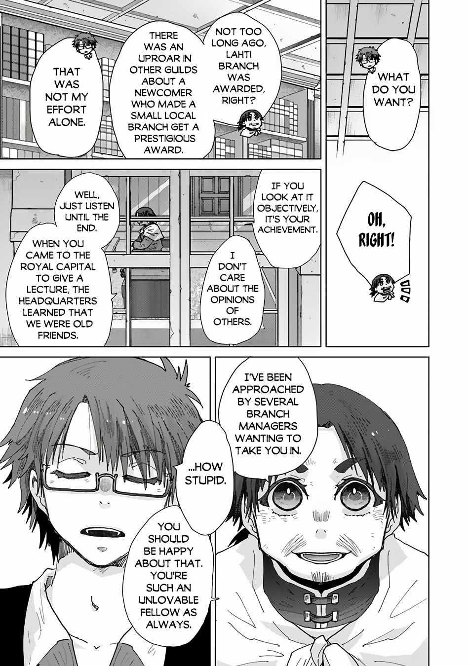 The Guild Official With The Out-Of-The-Way Skill “Shadowy” Is, In Fact, The Legendary Assassin Chapter 36 - Page 21 in English