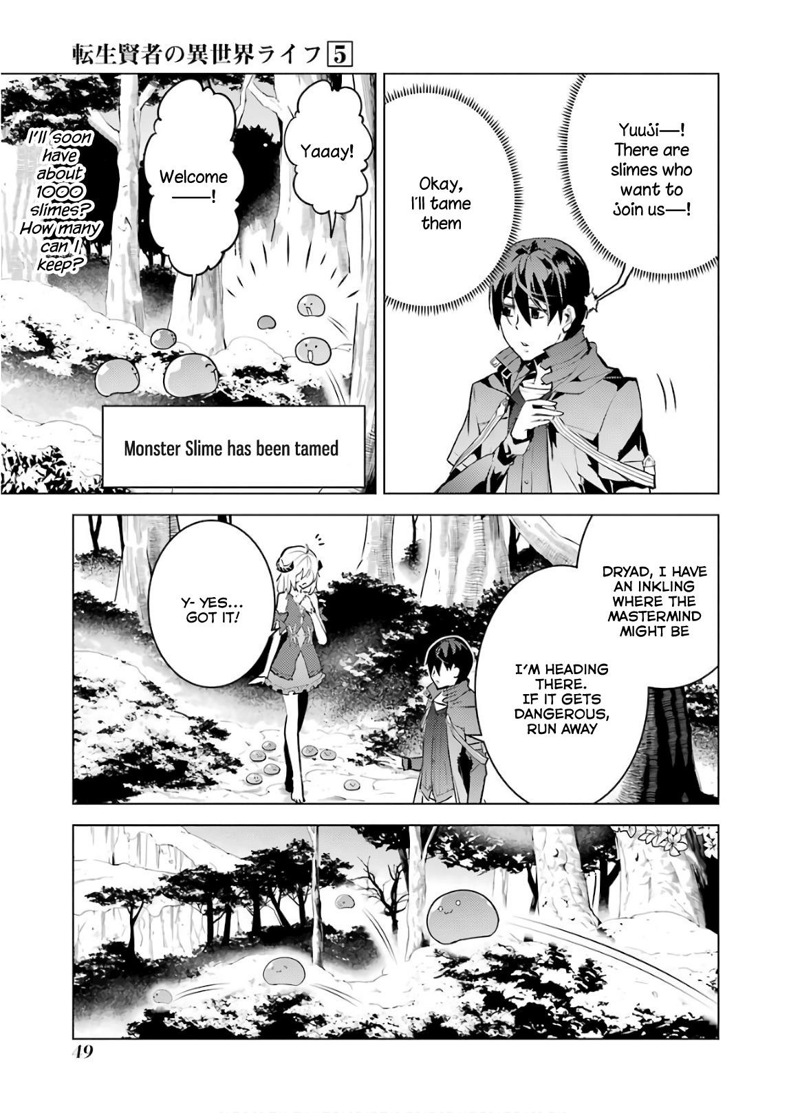 Tensei Kenja no Isekai Life ~Daini no Shokugyou wo Ete, Sekai Saikyou ni Narimashita~ Chapter 13 - Page 49 in English