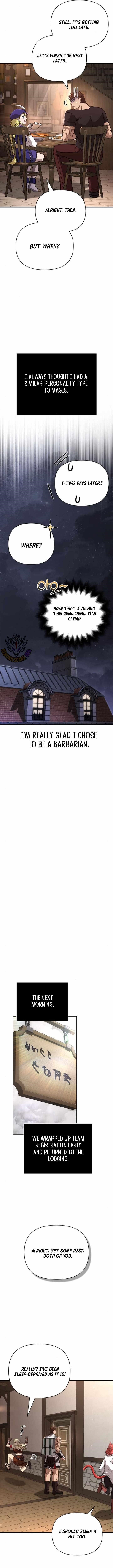 Survive as a Barbarian in the Game Chapter 107 - Page 17 in English