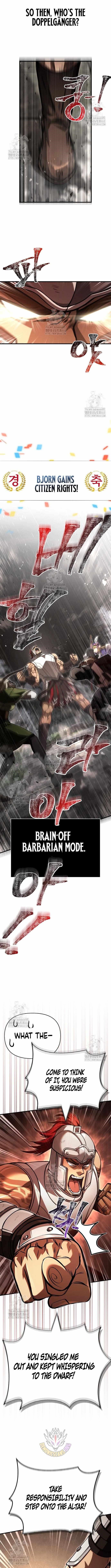 Survive as a Barbarian in the Game Chapter 122 - Page 19 in English