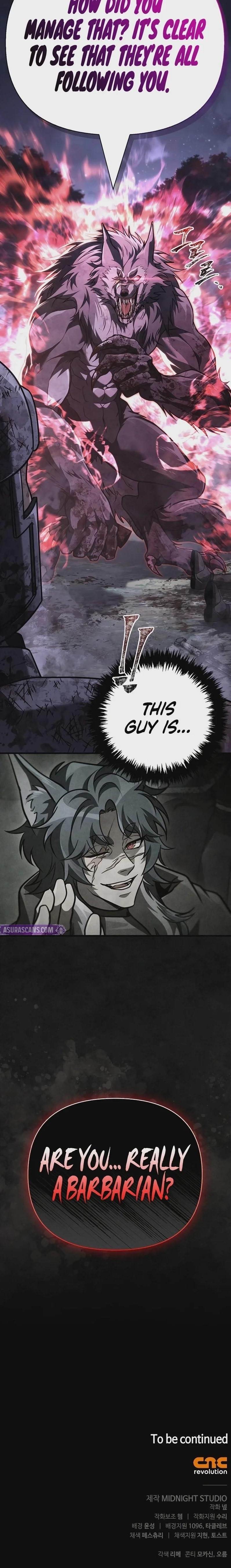 Survive as a Barbarian in the Game Chapter 147 - Page 32 in English