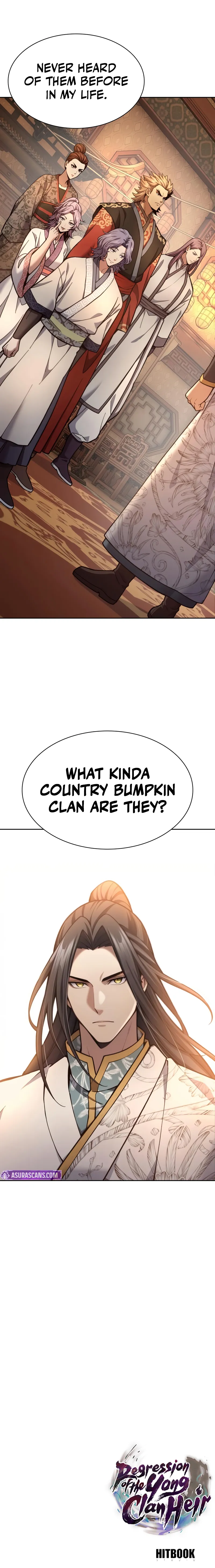 Regression of the Yong Clan Heir Chapter 33 - Page 14 in English