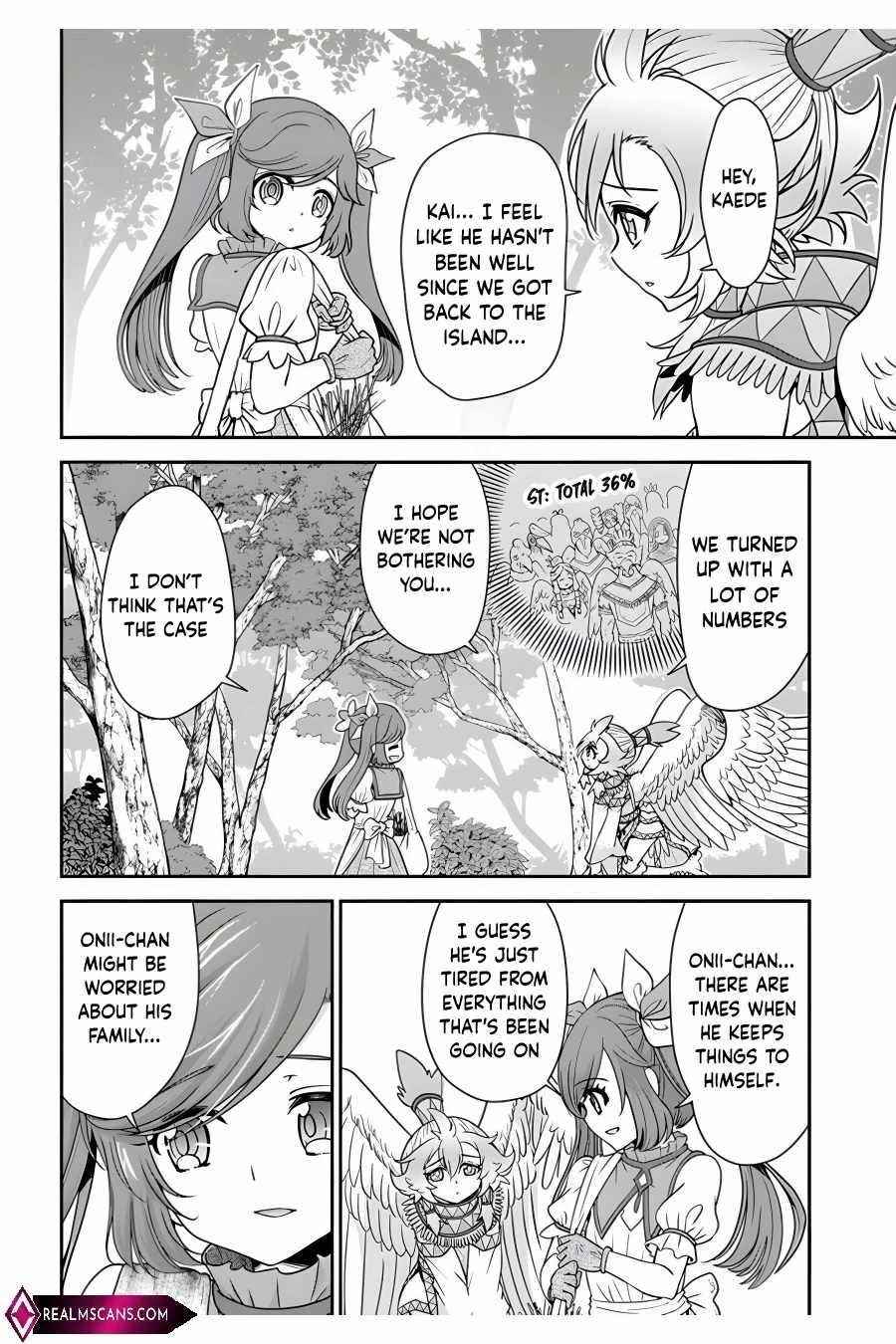 Carefree Life on an Uninhabited Island With an Increasing Number of Brides Chapter 33 - Page 6 in English