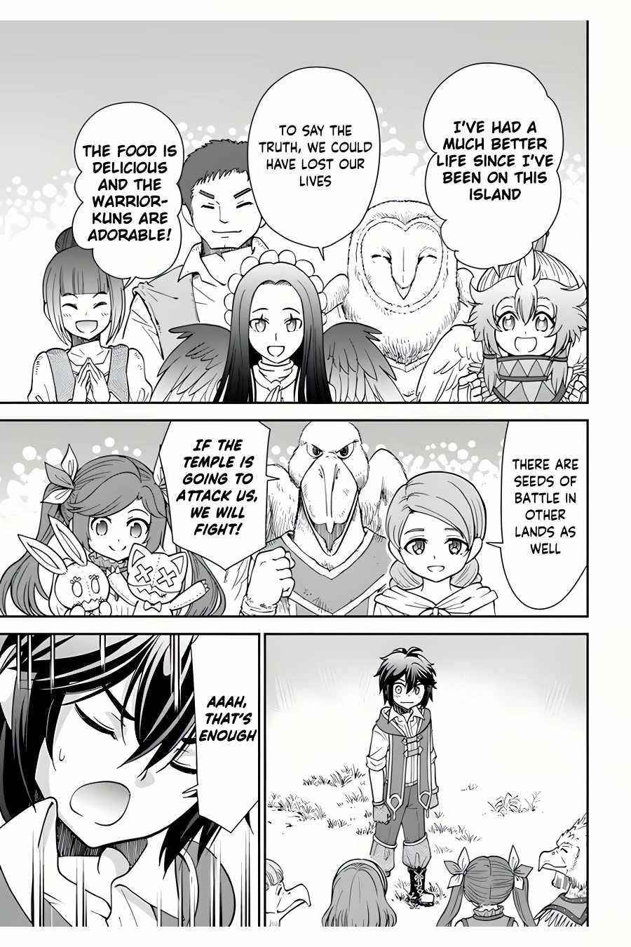 Carefree Life on an Uninhabited Island With an Increasing Number of Brides Chapter 35 - Page 17 in English