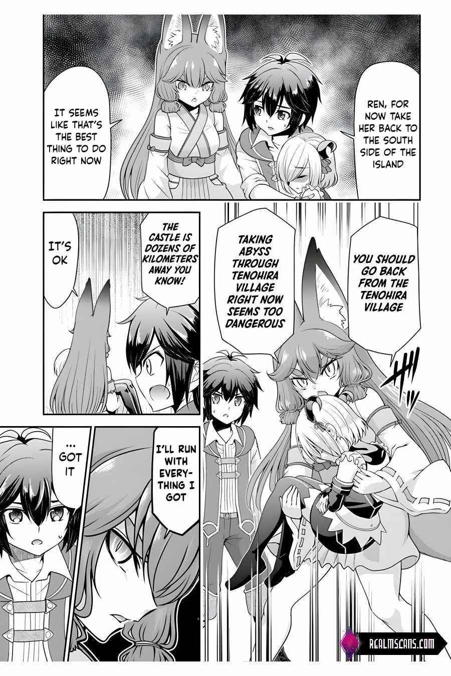 Carefree Life on an Uninhabited Island With an Increasing Number of Brides Chapter 36 - Page 4 in English