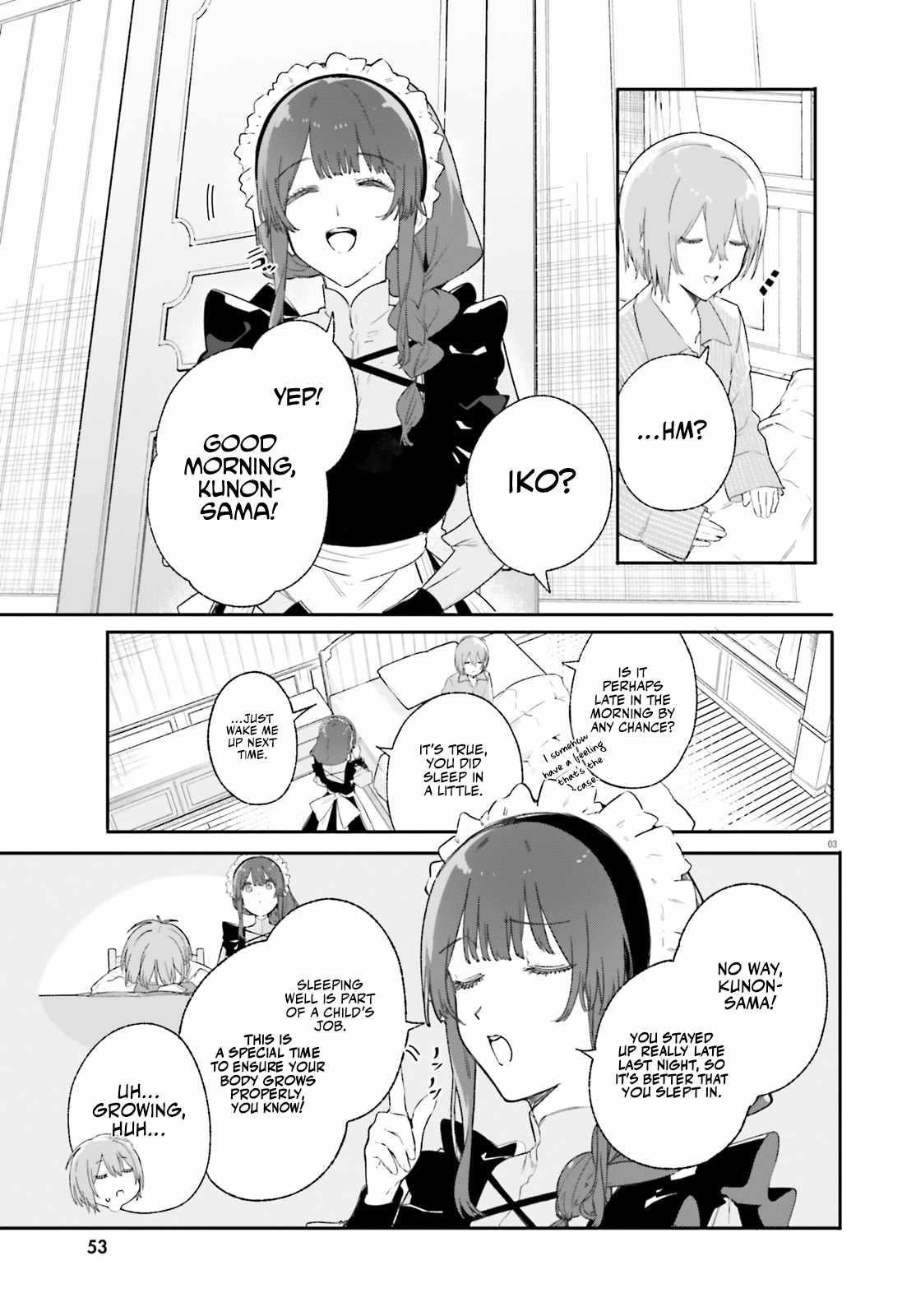Kunon the Sorcerer Can See Through Chapter 10 - Page 3 in English