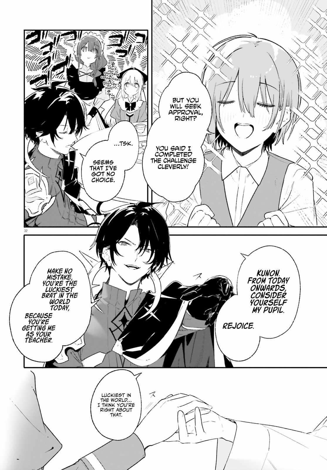 Kunon the Sorcerer Can See Through Chapter 10 - Page 32 in English