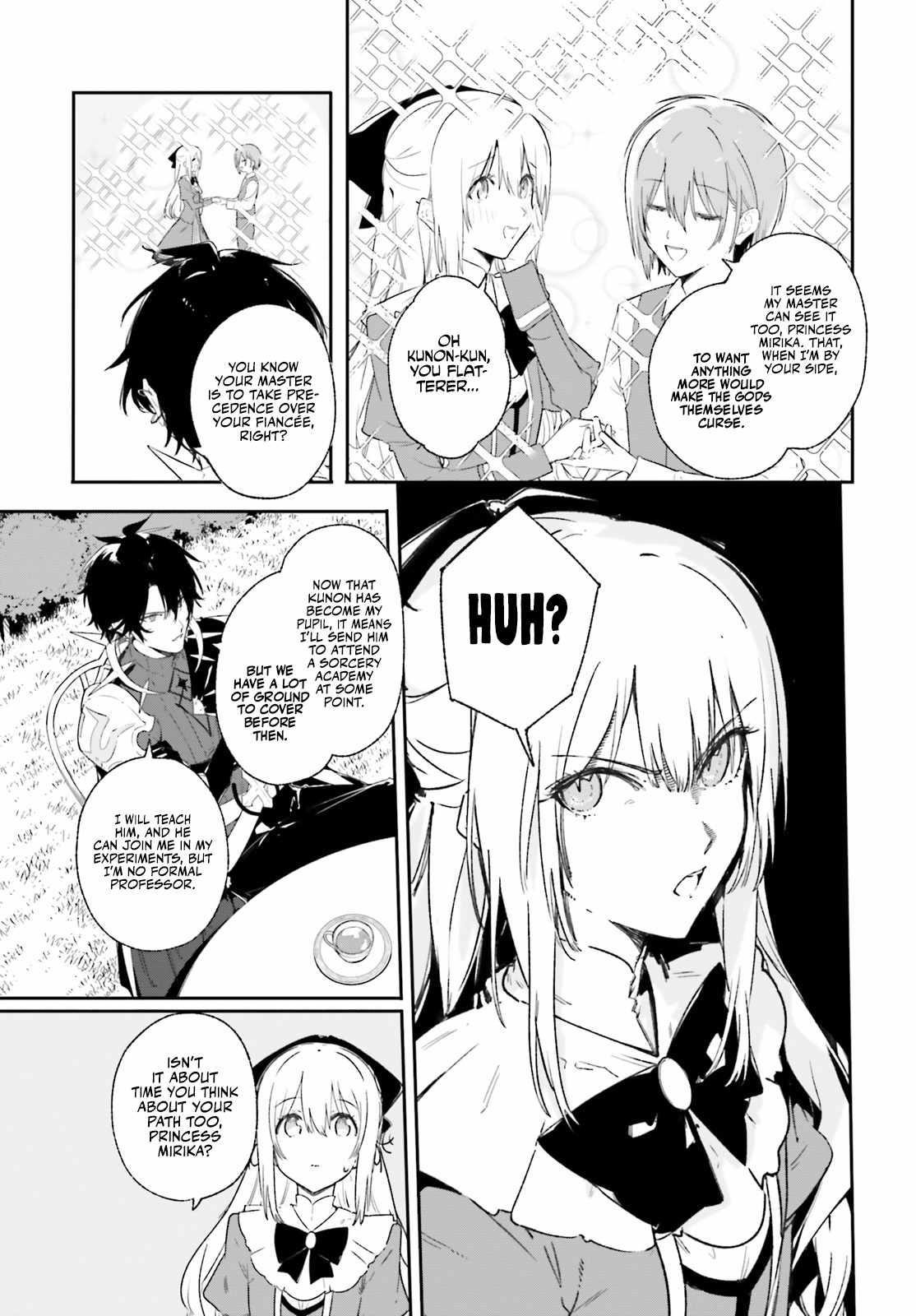 Kunon the Sorcerer Can See Through Chapter 10 - Page 33 in English