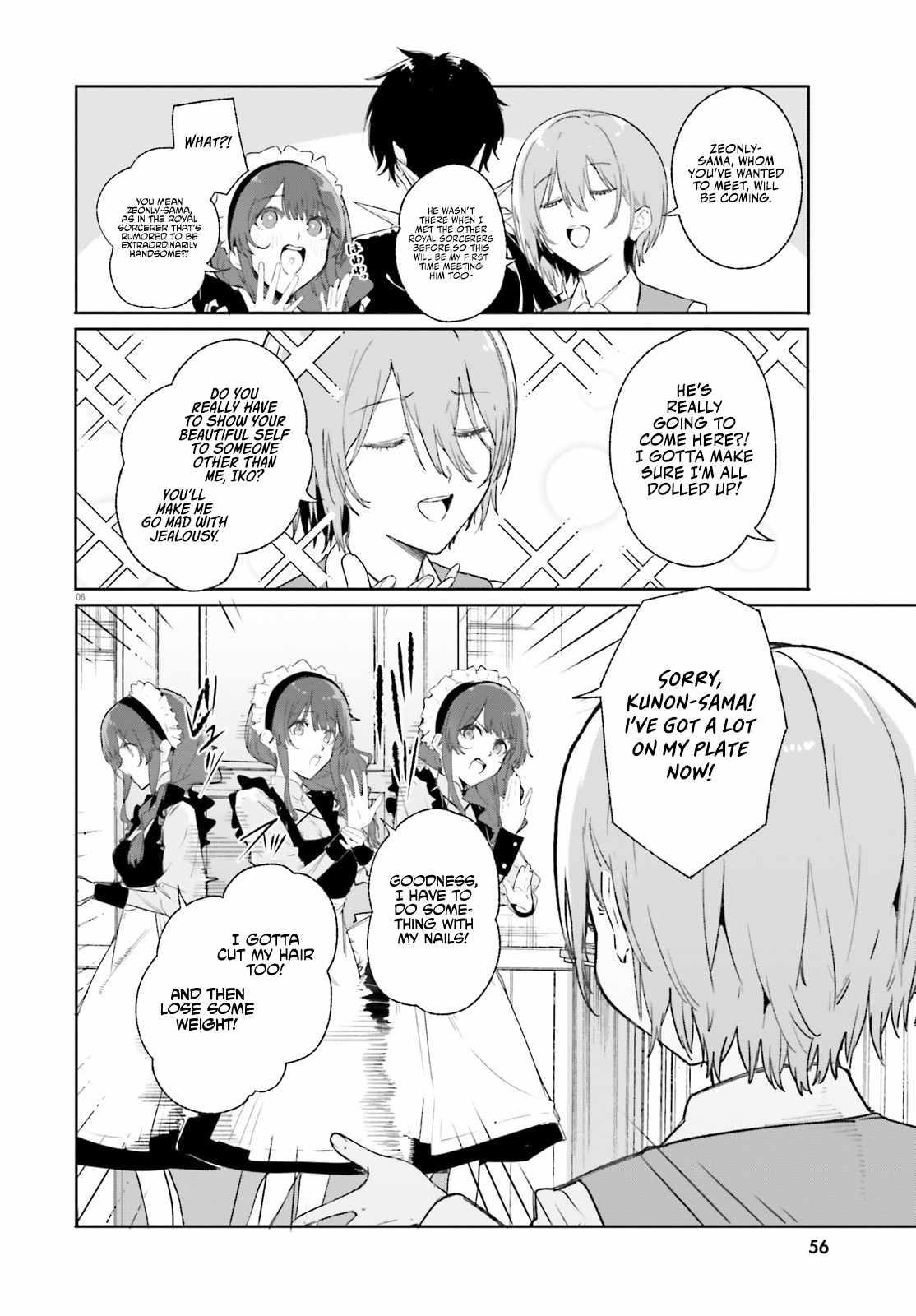 Kunon the Sorcerer Can See Through Chapter 10 - Page 6 in English