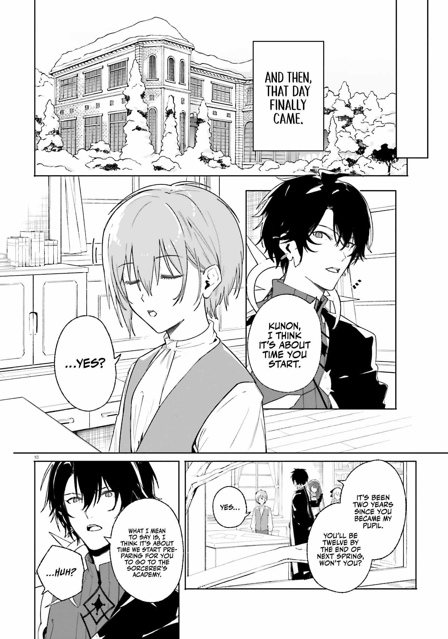 Kunon the Sorcerer Can See Through Chapter 11 - Page 10 in English