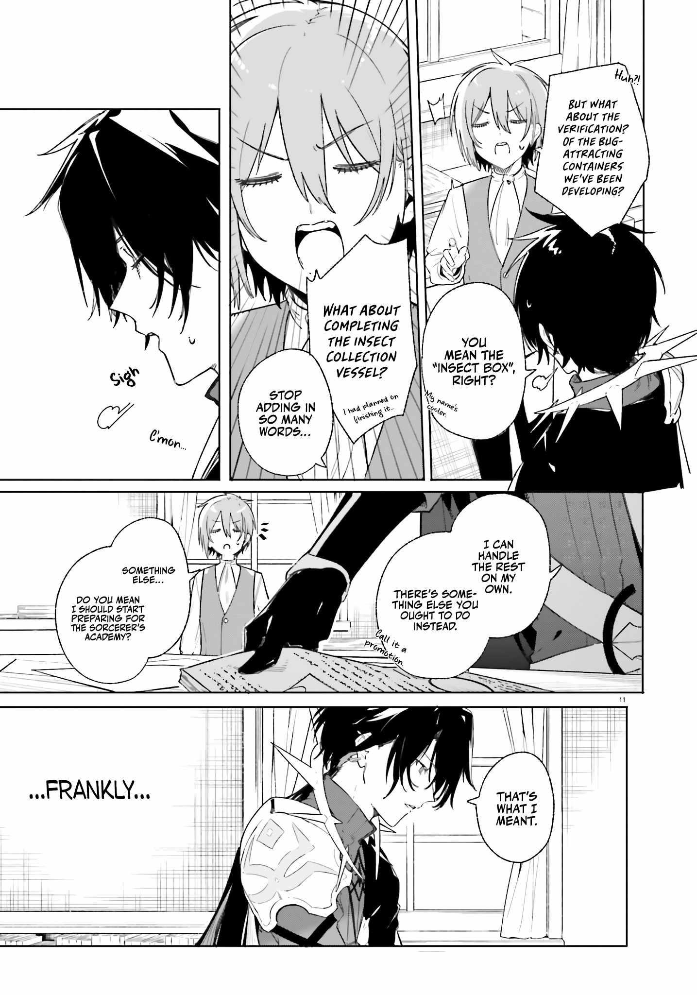 Kunon the Sorcerer Can See Through Chapter 11 - Page 11 in English