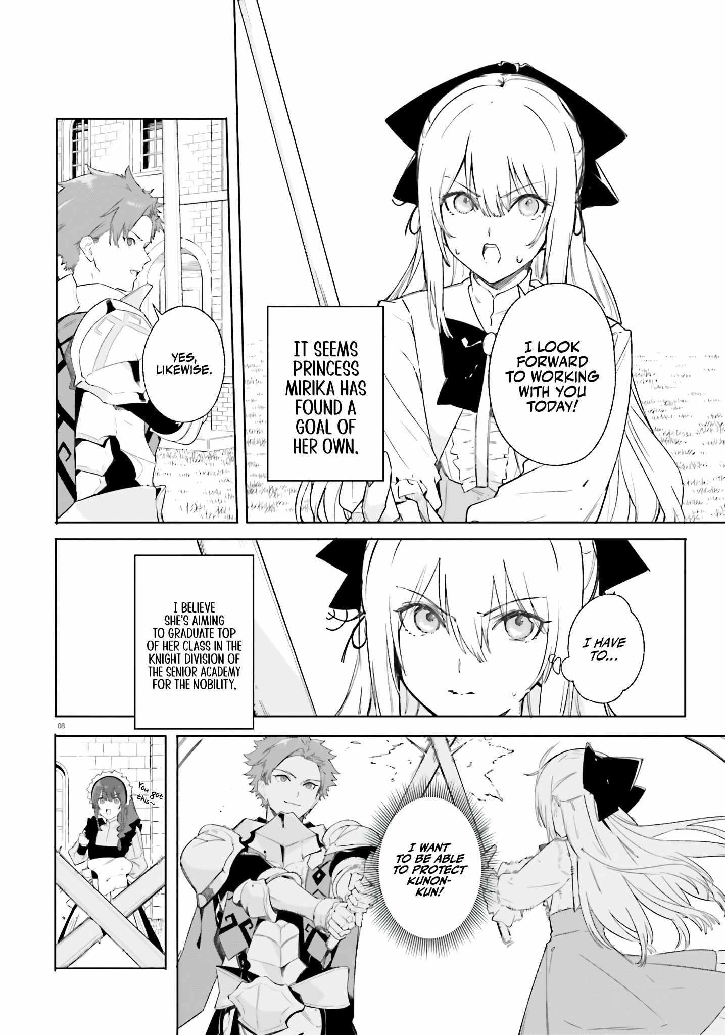 Kunon the Sorcerer Can See Through Chapter 11 - Page 8 in English